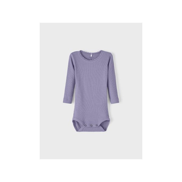 Name It Romper Kab Lace Heirloom Lilac