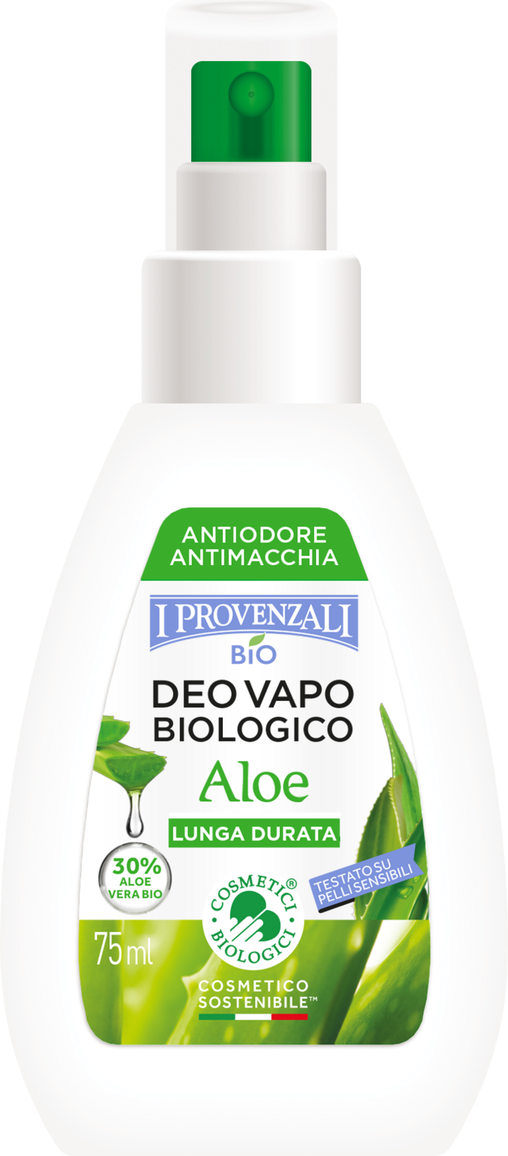 I PROVENZALI  Aloe Deo-Spray, 75 ml