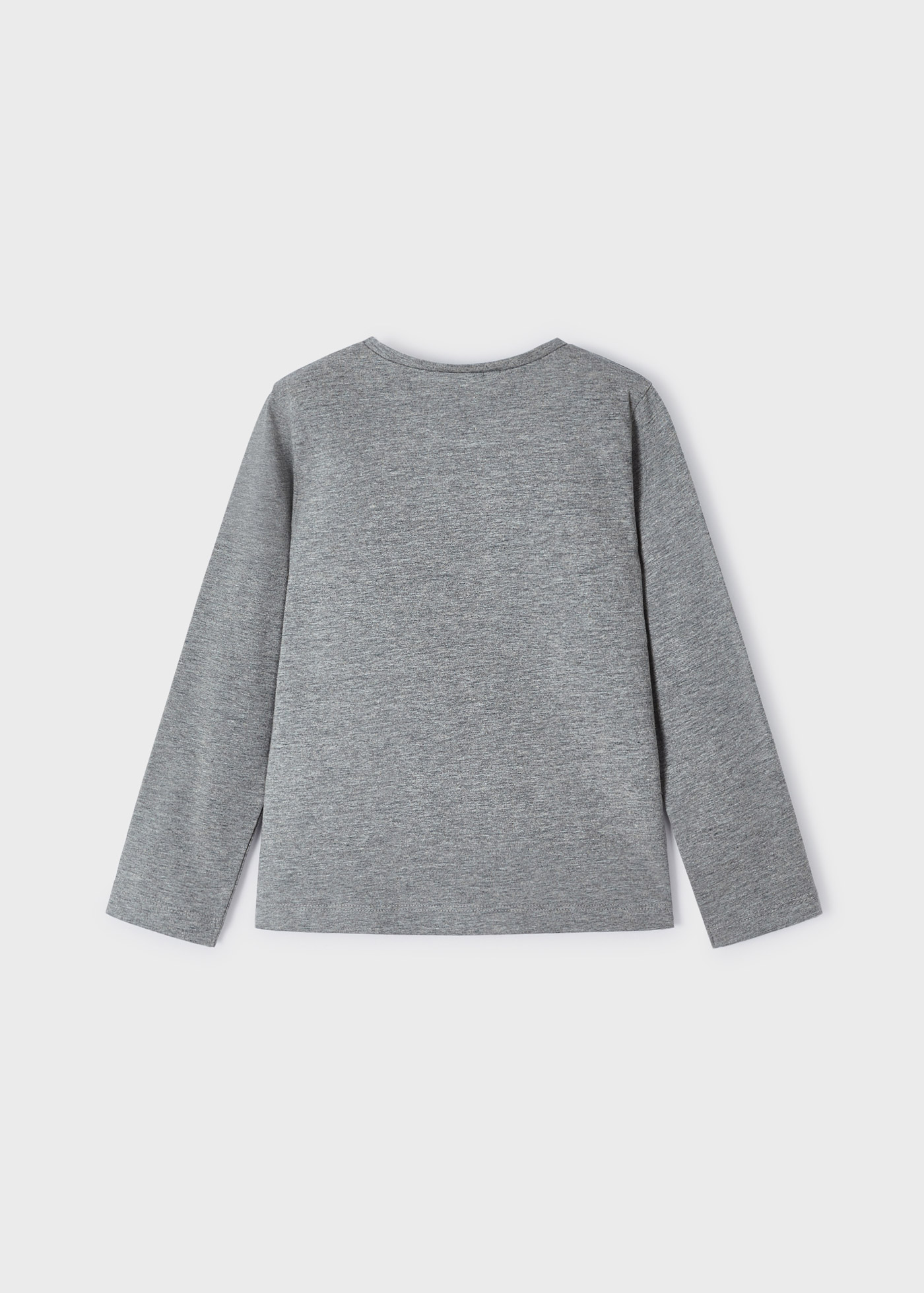 Camiseta de algodão bordada para meninas