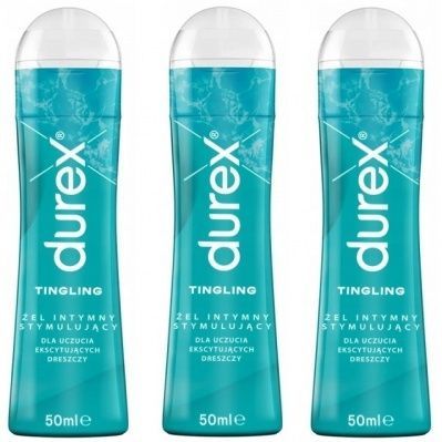 Durex Tingle Tintelend Glijmiddel 150ml (3x 50ml)