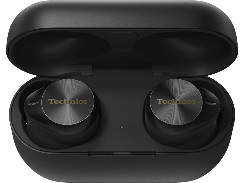 Technics True Wireless In-Ear-Kopfhörer EAH-AZ80 Schwarz Kristallklarer Sound von morgens bis abends