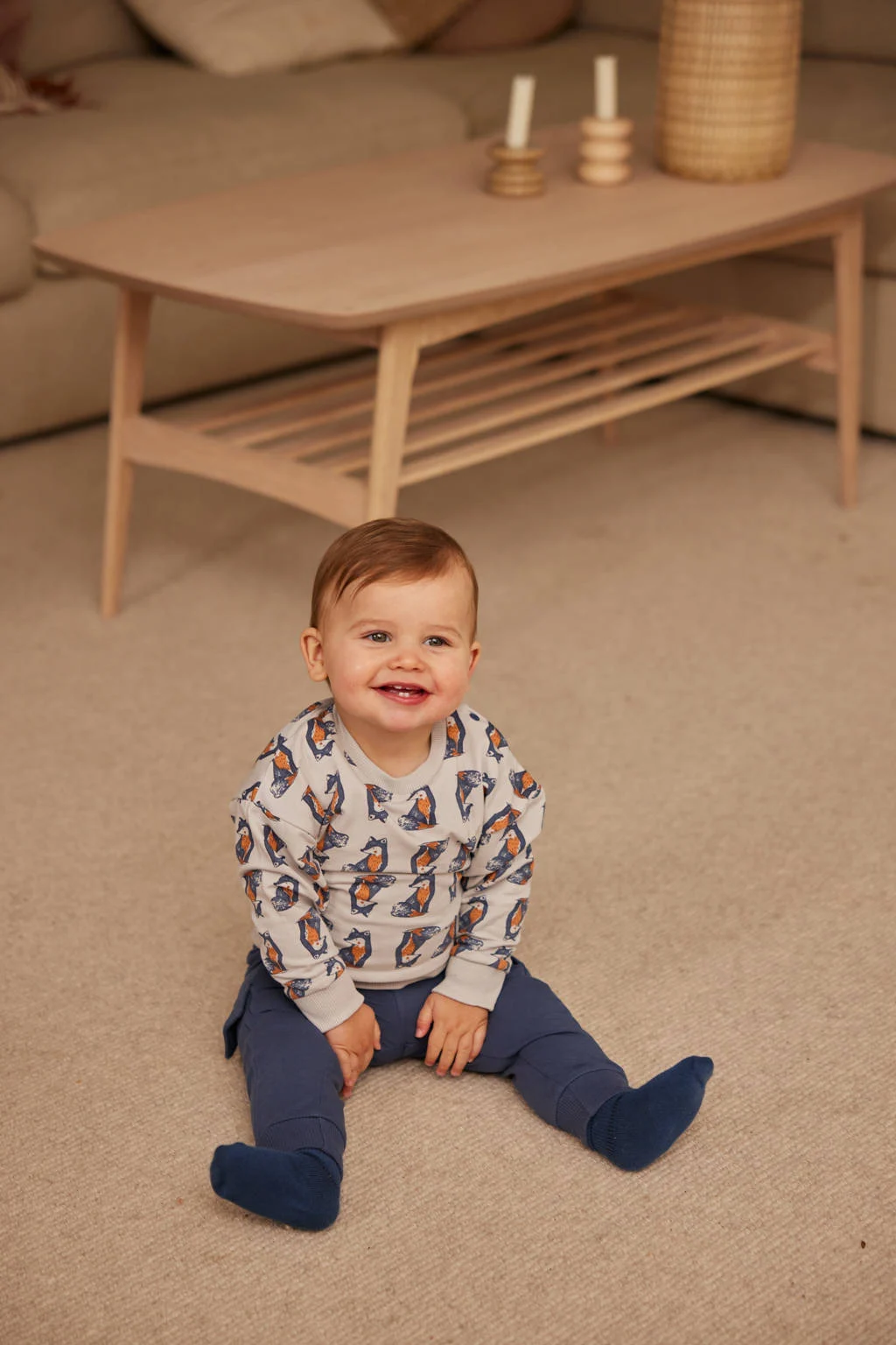 Dirkje regular casual broek donkerblauw