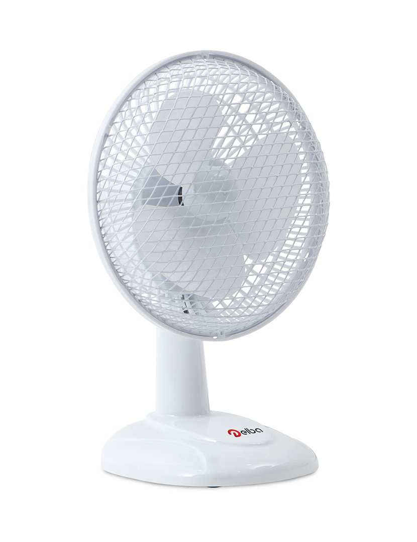 17W White Table Fan
