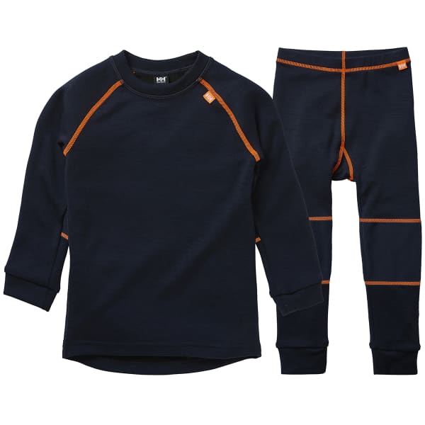 Ensemble thermique HELLY HANSEN K HH LIFA MERINO SET NAVY