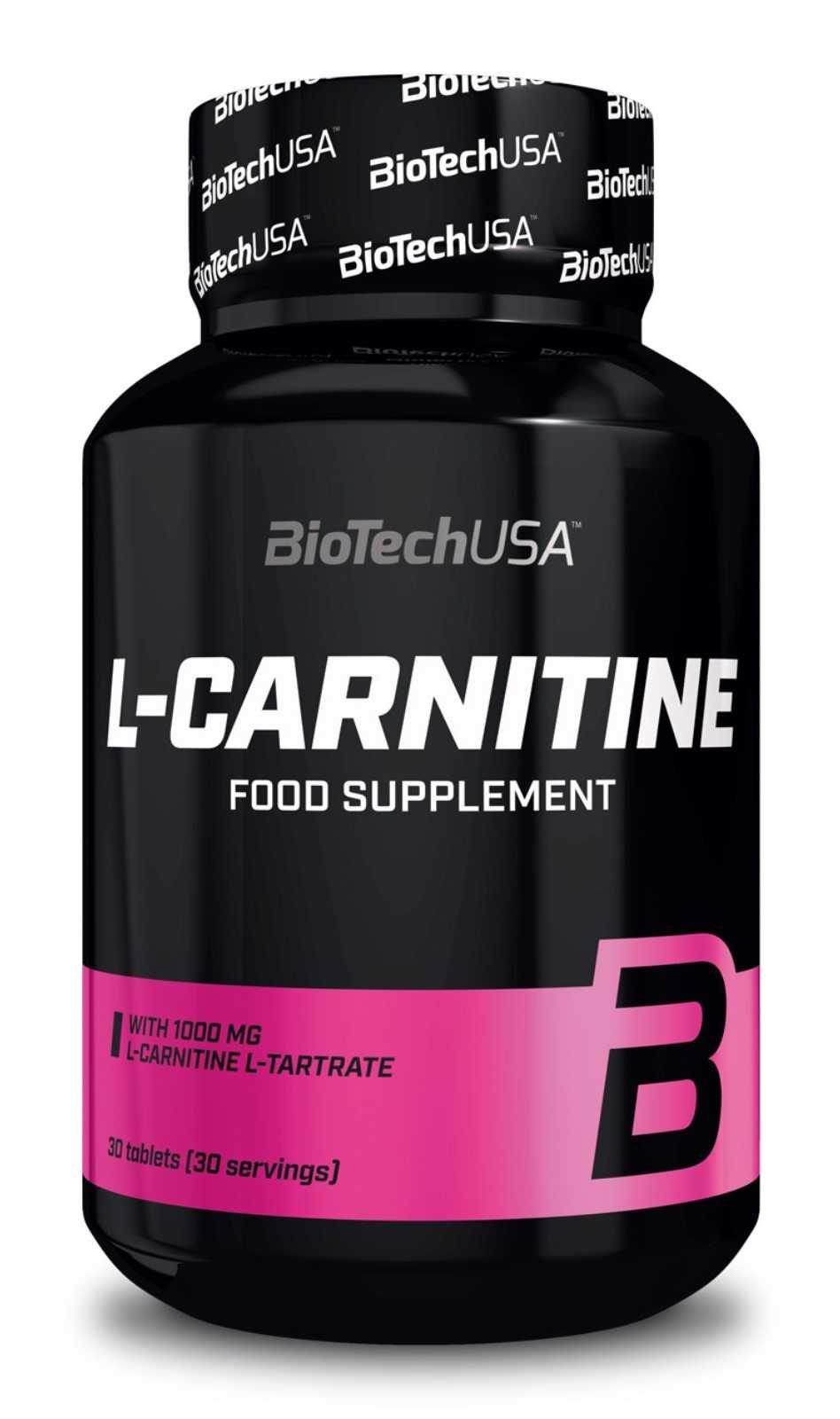 Biotech USA L-Carnitina 1000mg 30 Comprimidos