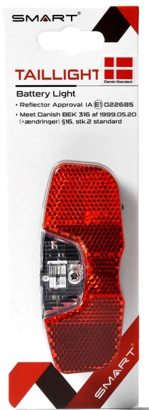 Smart Diode Fastmonteret Baglygte, 50mm
