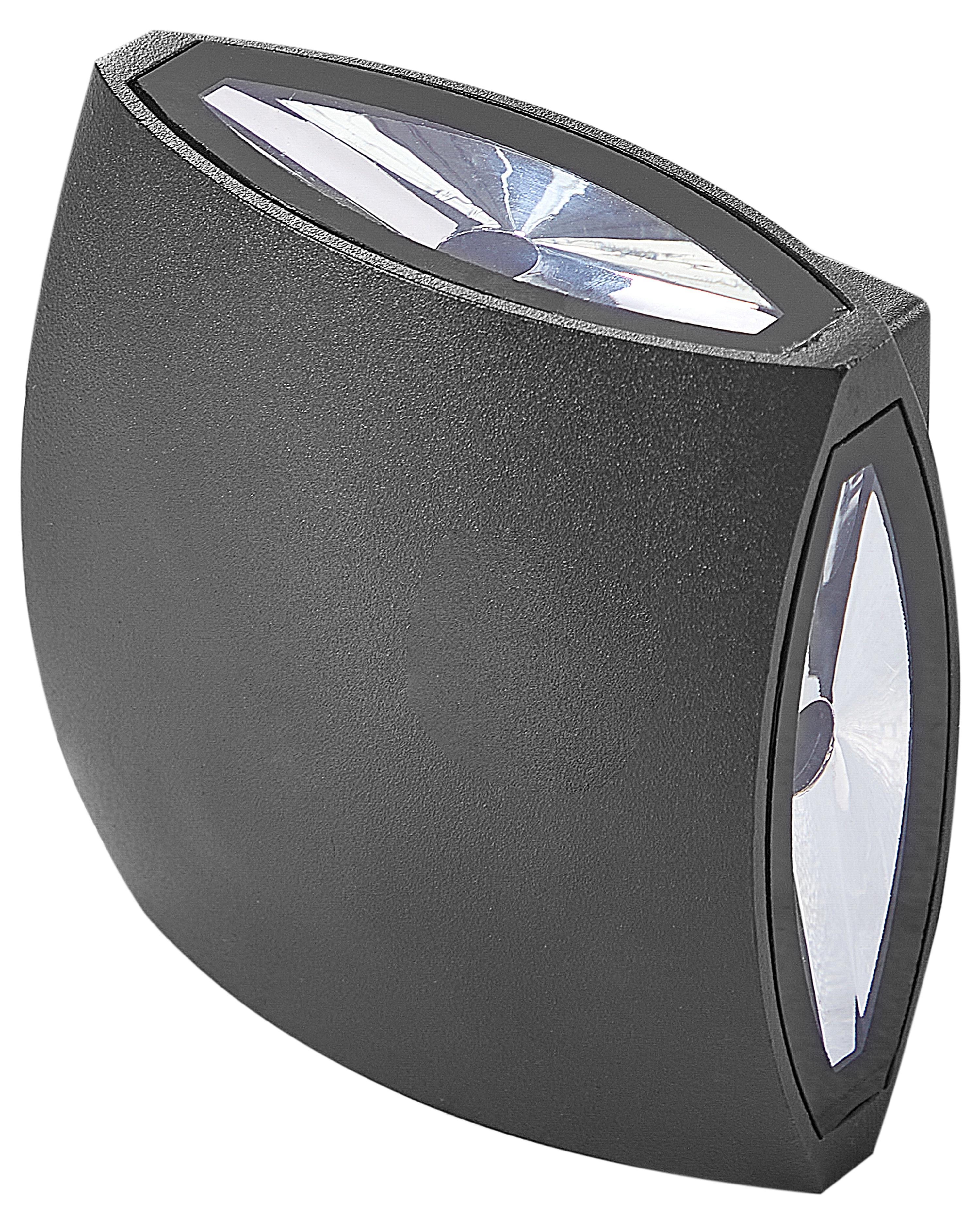 Set van 2 LED wandlampen voor buiten RAMAPO Zwart
