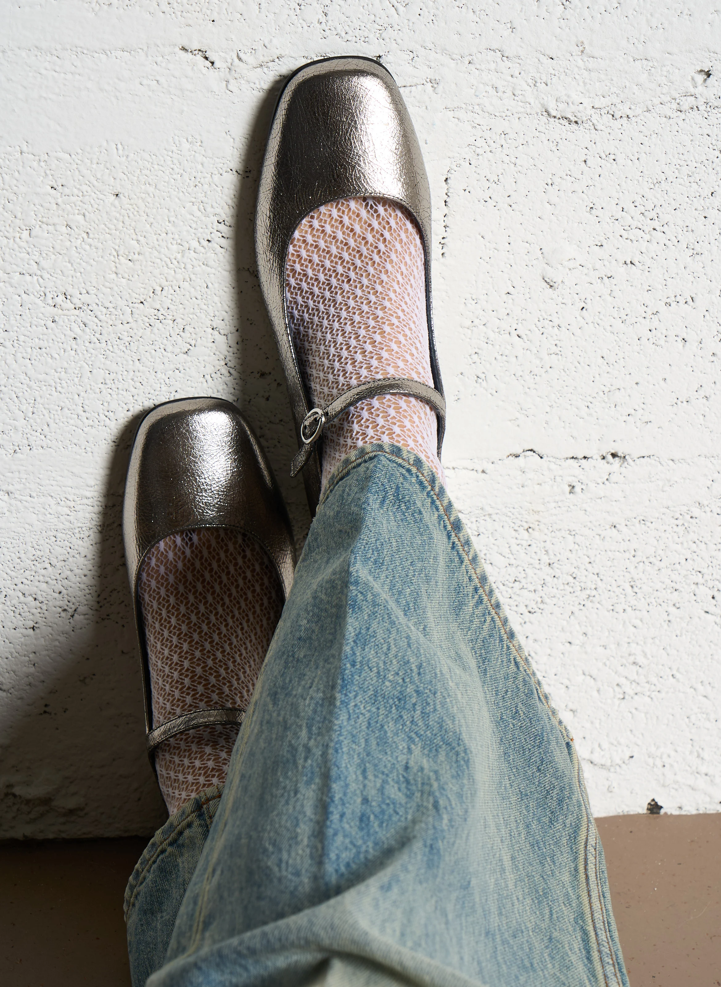 DULCI - Escarpins en cuir | Argent