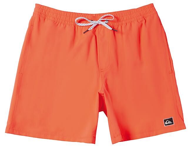 QUIKSILVER - MAILLOT DE BAIN VOLLEY EVERYDAY SOLID 15 ORANGE