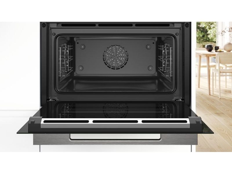 Bosch Einbaubackofen CBG7341B1 Schwarz A Backofen mit digitalem Bedienring