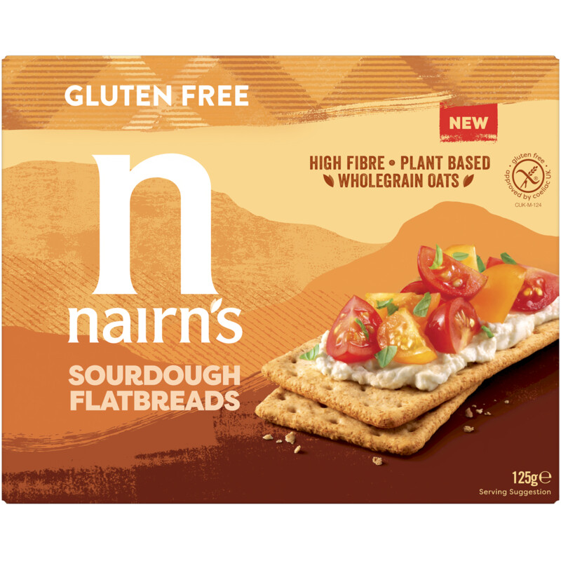 Nairn's Sourdough flatbreads gluten free