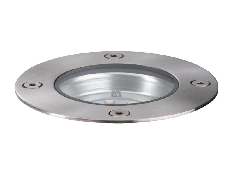 Paulmann Gartenspot Plug & Shine Rund, 3000 K Runde Bodeneinbauleuchte für das Plug & Shine System