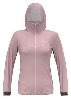 Veste Imperméable Femme Salewa Puez Aqua Rose