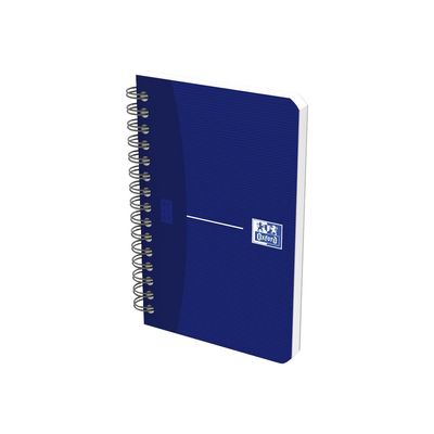 Oxford Office Essentials - Carnet à spirale 9 x 14 cm - 100 pages - petits carreaux (5x5 mm) - disponible dans différentes couleurs