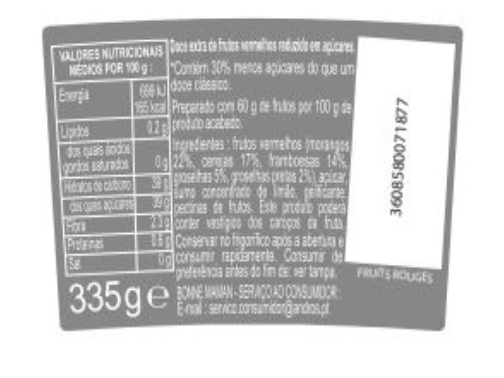 DOCE BONNE MAMAN INTENSE FR VERM 335G