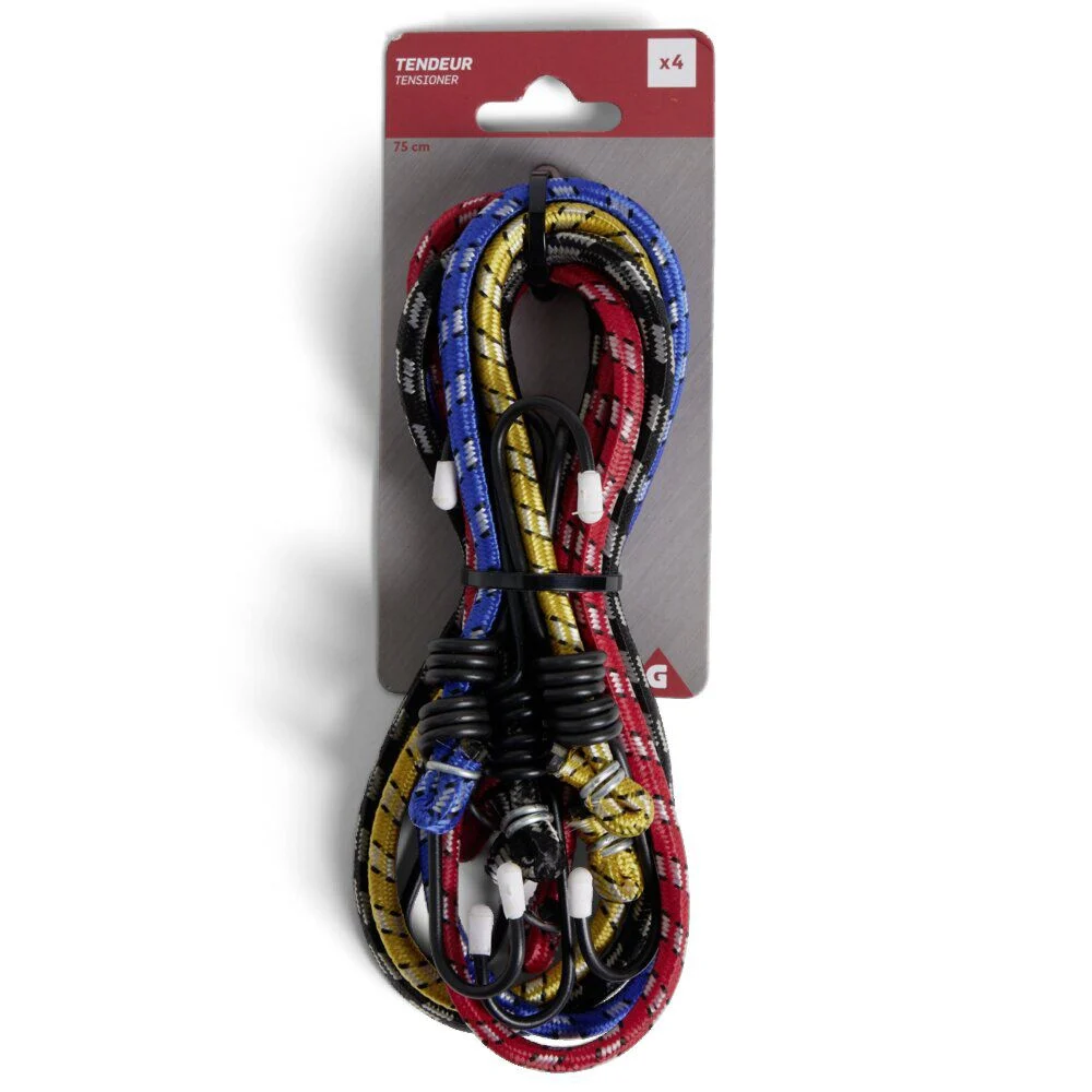 Lot de 4 tendeurs 75cm