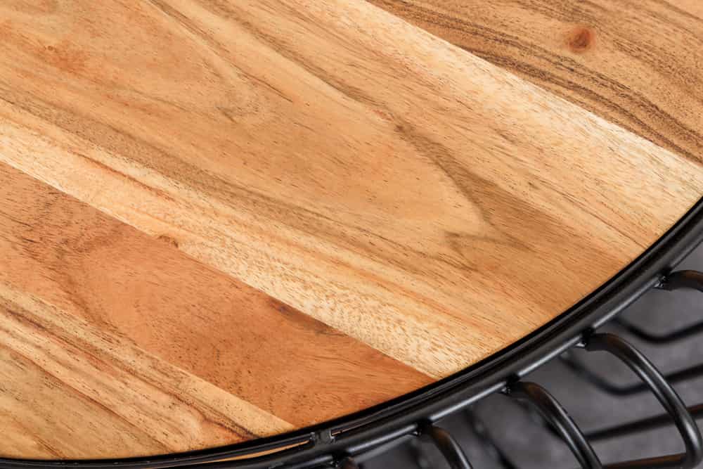 Industrial Couchtisch TRUE ELEMENTS 70cm natur Akazie Massivholz