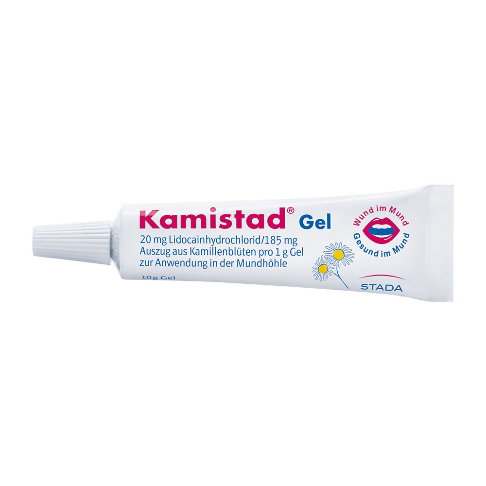 Kamistad® Gel bei Zahnfleischentzündungen und Aphten