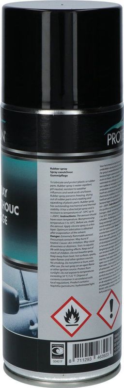Protecton - Rubberspray - 400ml - Rubber Bescherming - Kunststof en Rubber