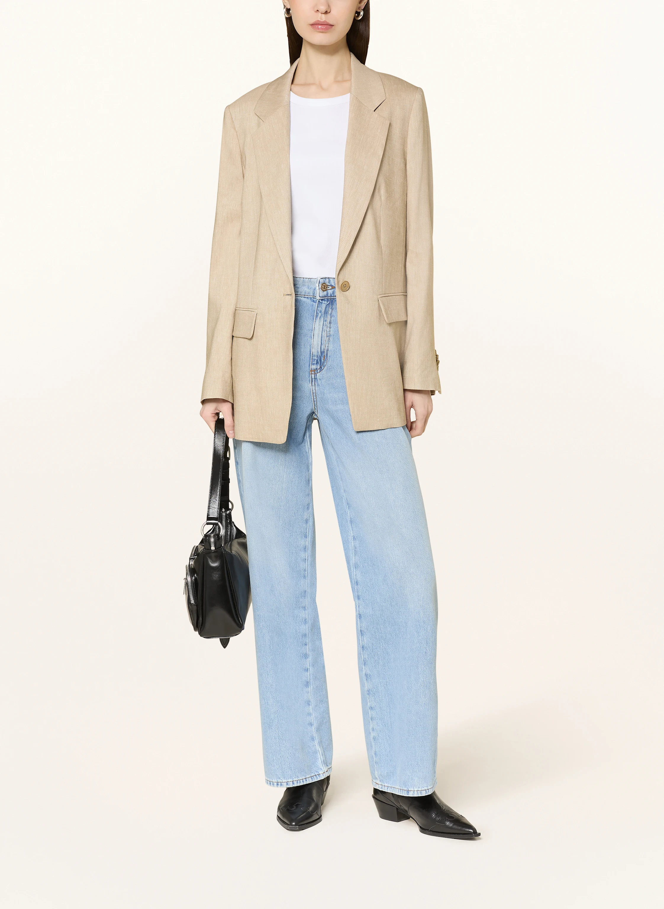DRYKORN Blazer GLENDALE mit Leinen