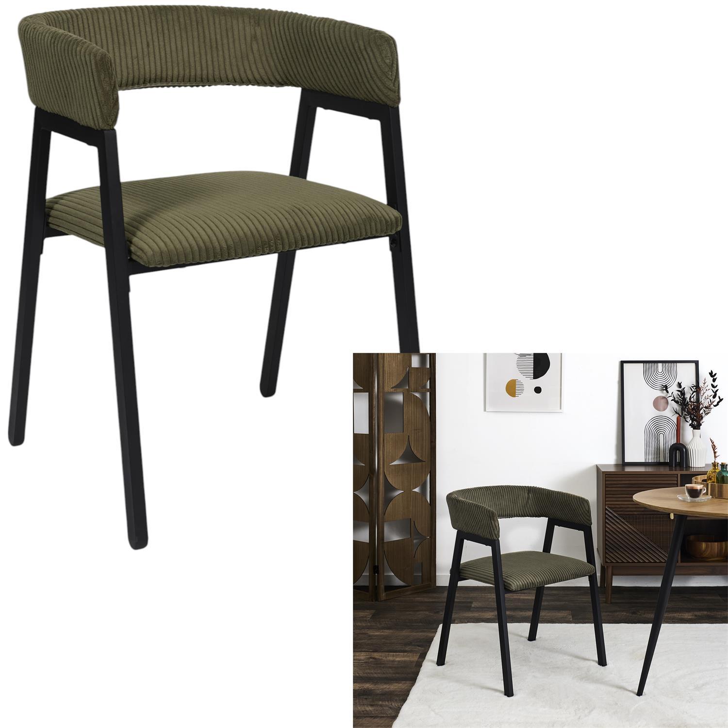 SCOTT FAUTEUIL DESIGN COTELE VERT
