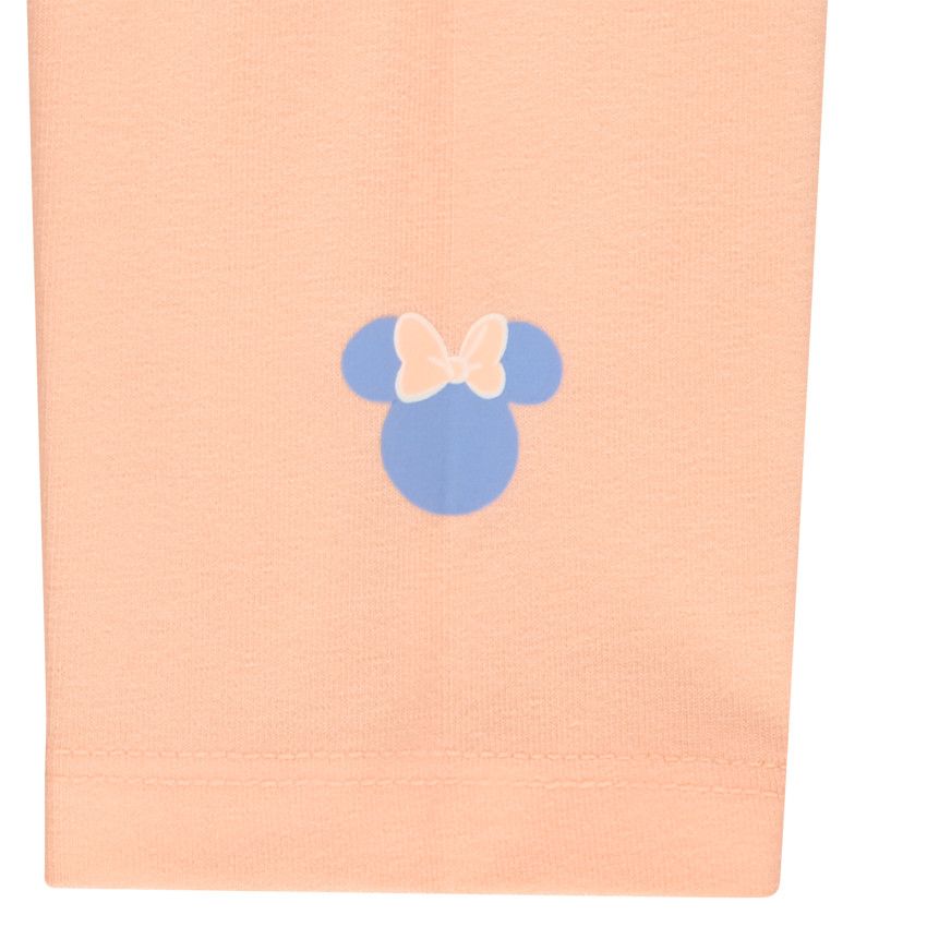 Ensemble 2 pièces avec tunique Minnie Disney pour bébé fille - Ecru