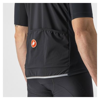 Maillot Manches Courtes Castelli Perfetto RoS Wind Noir