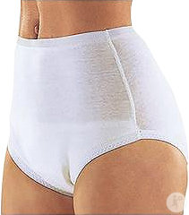 Suprima 1245 Slip Coton + Couche Protectrice PU + Poche De Fixation Unisex Blanc T44 Pièce 1