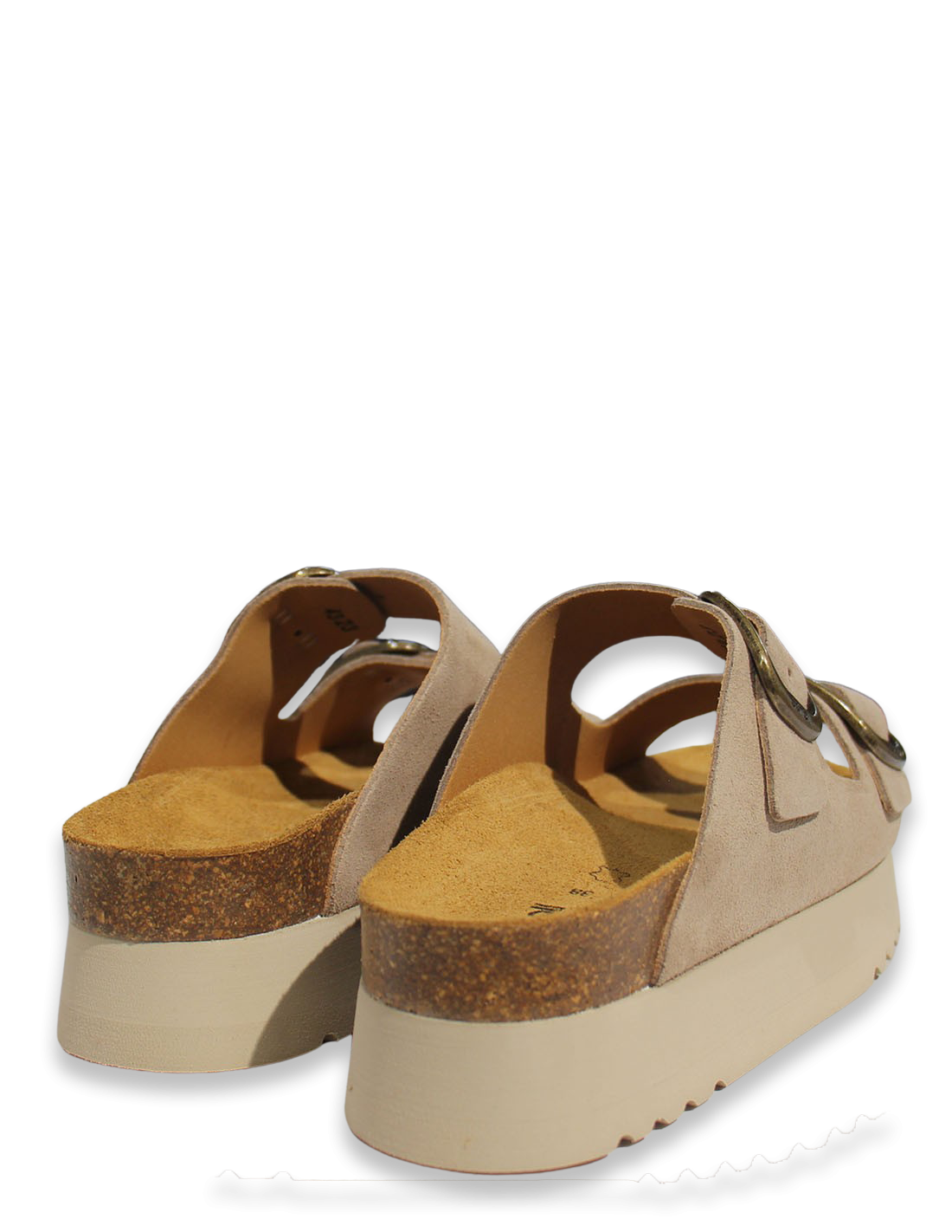 scholl Mules Compensées lucie beige