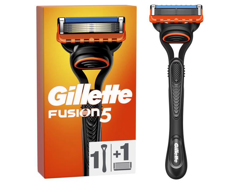Gillette Rasierer Fusion5 Herrenrasierer mit Gleitstreifen für eine gründliche Rasur