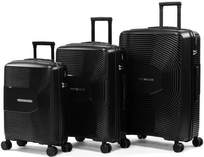 Reiskoffers - Blauw - Set van 3 Stevige en Lichte Koffers