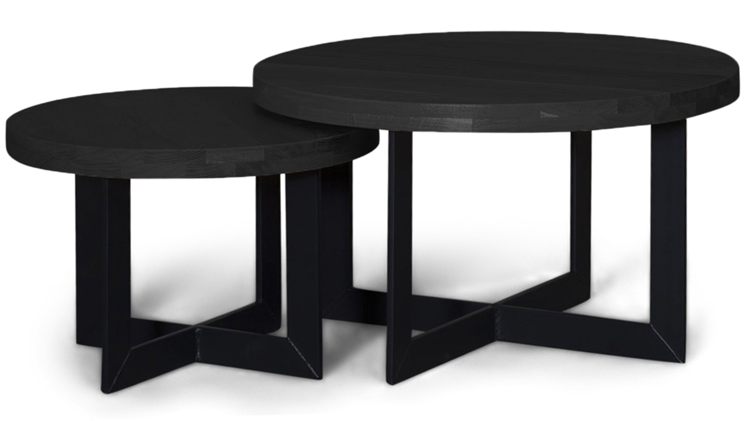 Salontafelset Acel ⌀80  x H50 cm