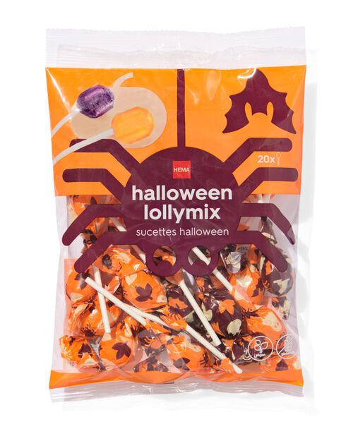 Mélange de sucettes d'Halloween