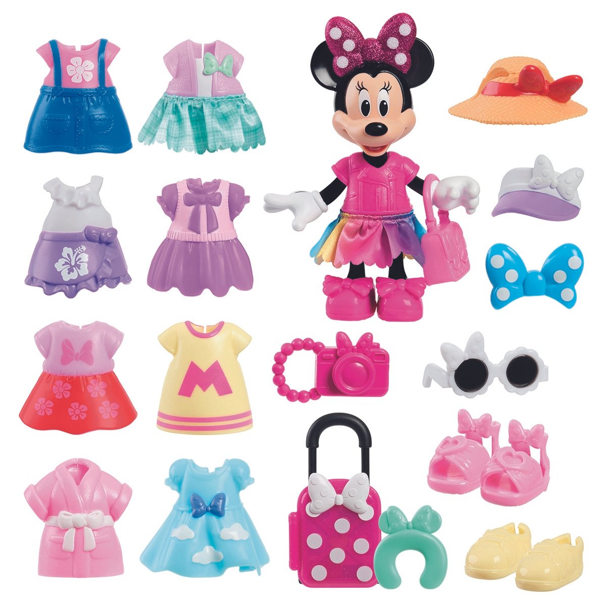 Minnie coffret fashion avec figurine