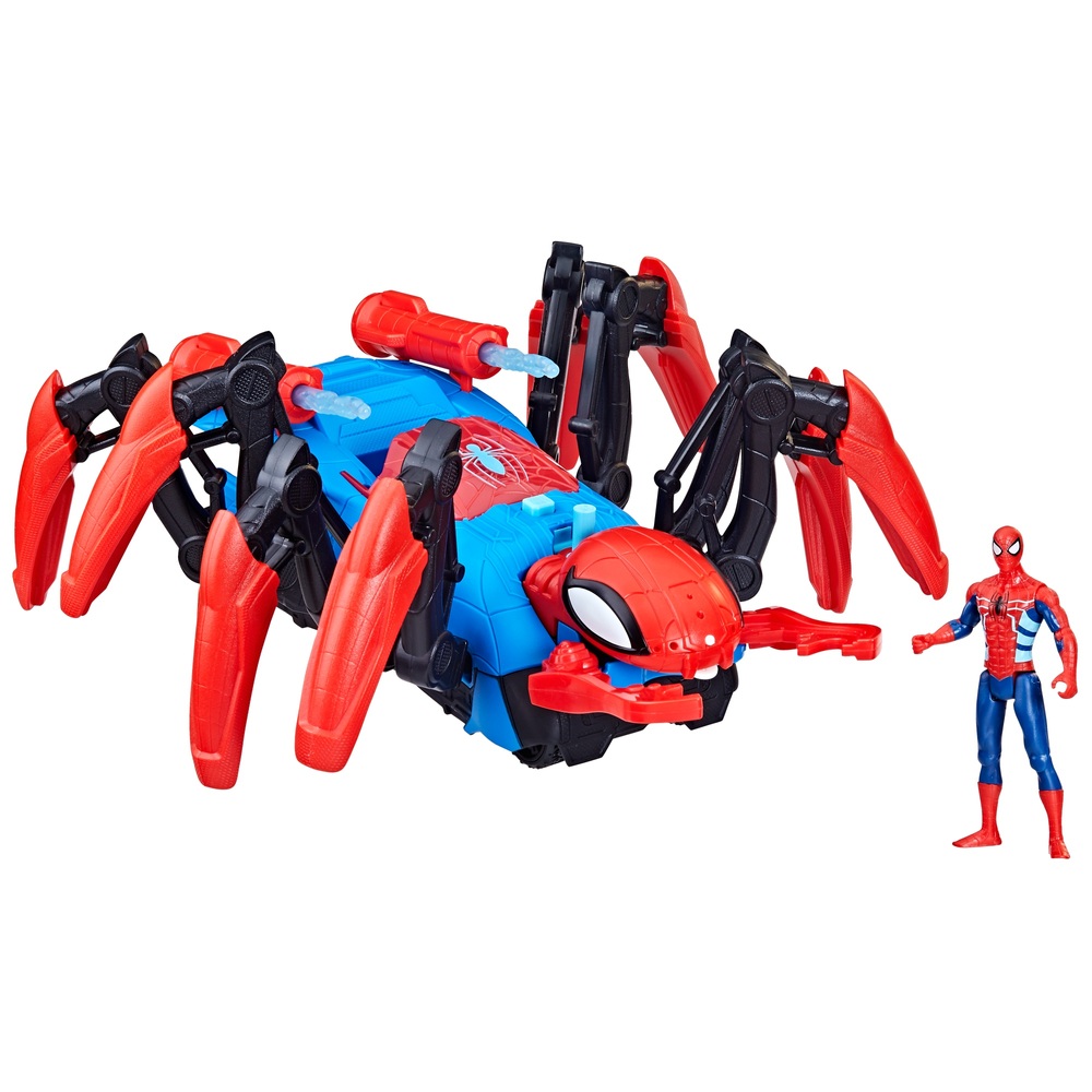 Marvel Spider-Man Crawl 'N Blast Spider mit Spider-Man Actionfigur