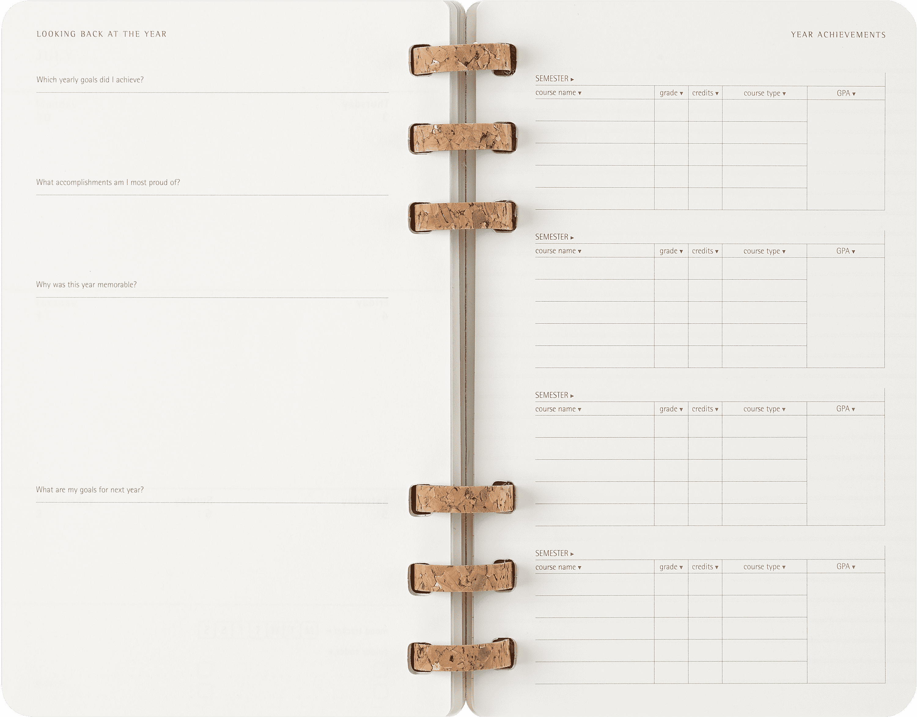Student Life Planner 2024/2025 12-Month, Spiral