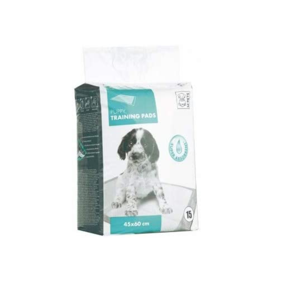 Tapetes higiênicos para filhotes M-Pets, eliminam odores.