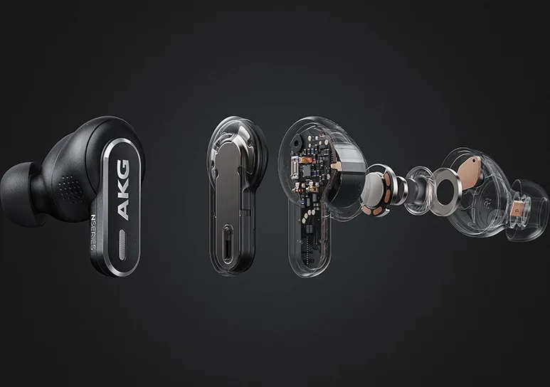 AKG N5 Hybrid Noir Écouteurs True Wireless