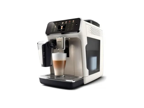 Philips 5500 series EP5543 - Automatisk kaffemaskine med capuccinatore - 15 bar - hvid/krom