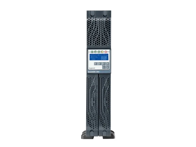 Legrand DAKER DK Plus 1000 - UPS (stativ-monterbar / ekstern) - AC 230 V - 900 Watt - 1000 VA - 1-faset - 7.2 At - RS-232, USB - output-stikforbindelser: 6 - PFC - 2U - 19