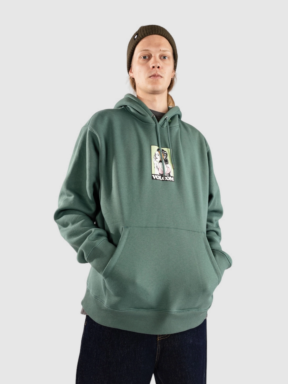 Volcom Noder Hoodie sea green