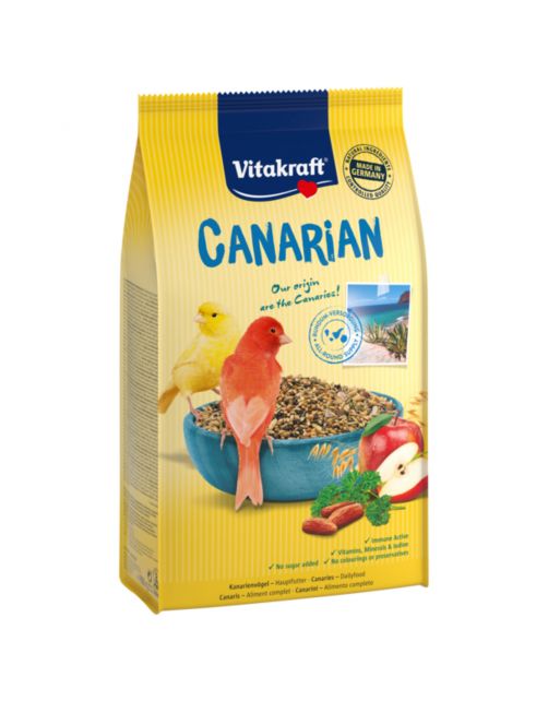 Vitakraft Canarian Kanarievoer - Vogelvoer - 800 g