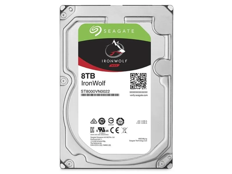 Seagate IronWolf ST8000VN004 - Harddisk - 8 TB - intern - 3,5