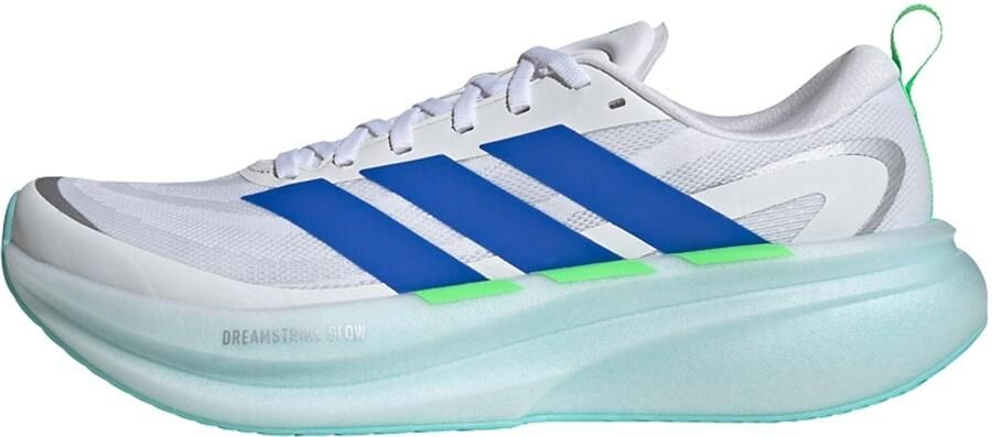 Adidas Performance Supernova Glide hardloopschoenen lichtblauw wit