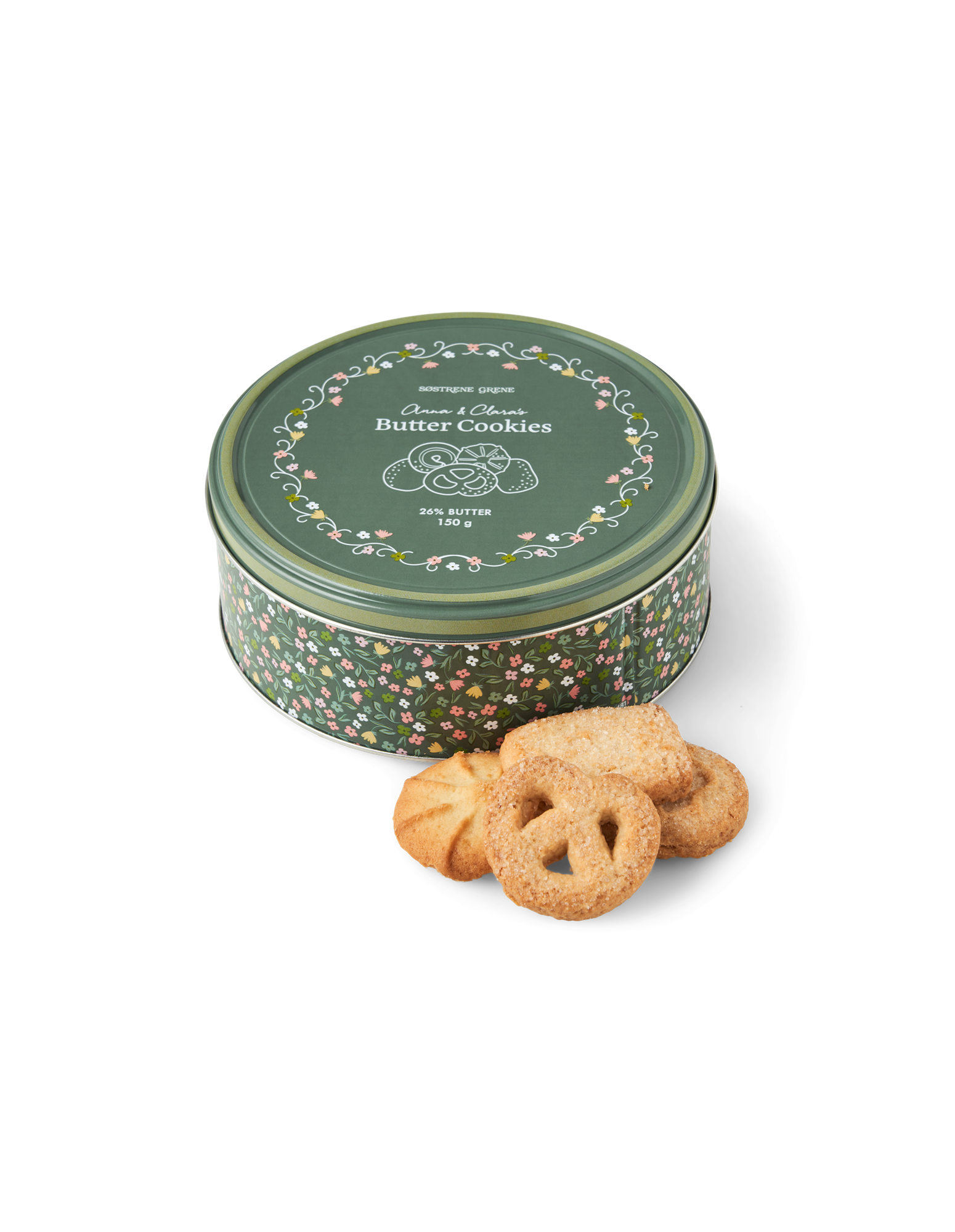 Småkager med smør | 150 g.