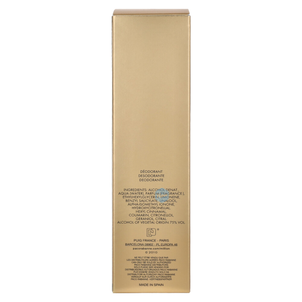 Paco Rabanne Lady Million Deodorant150 ml