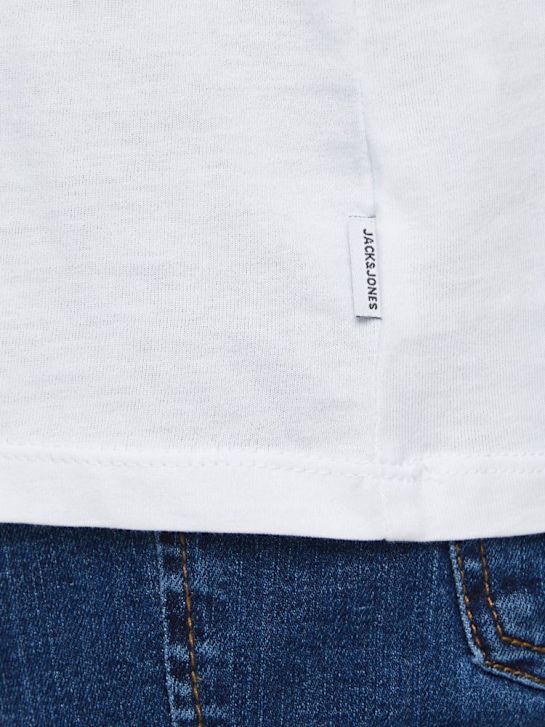 JACK & JONES T-Shirt Weiss