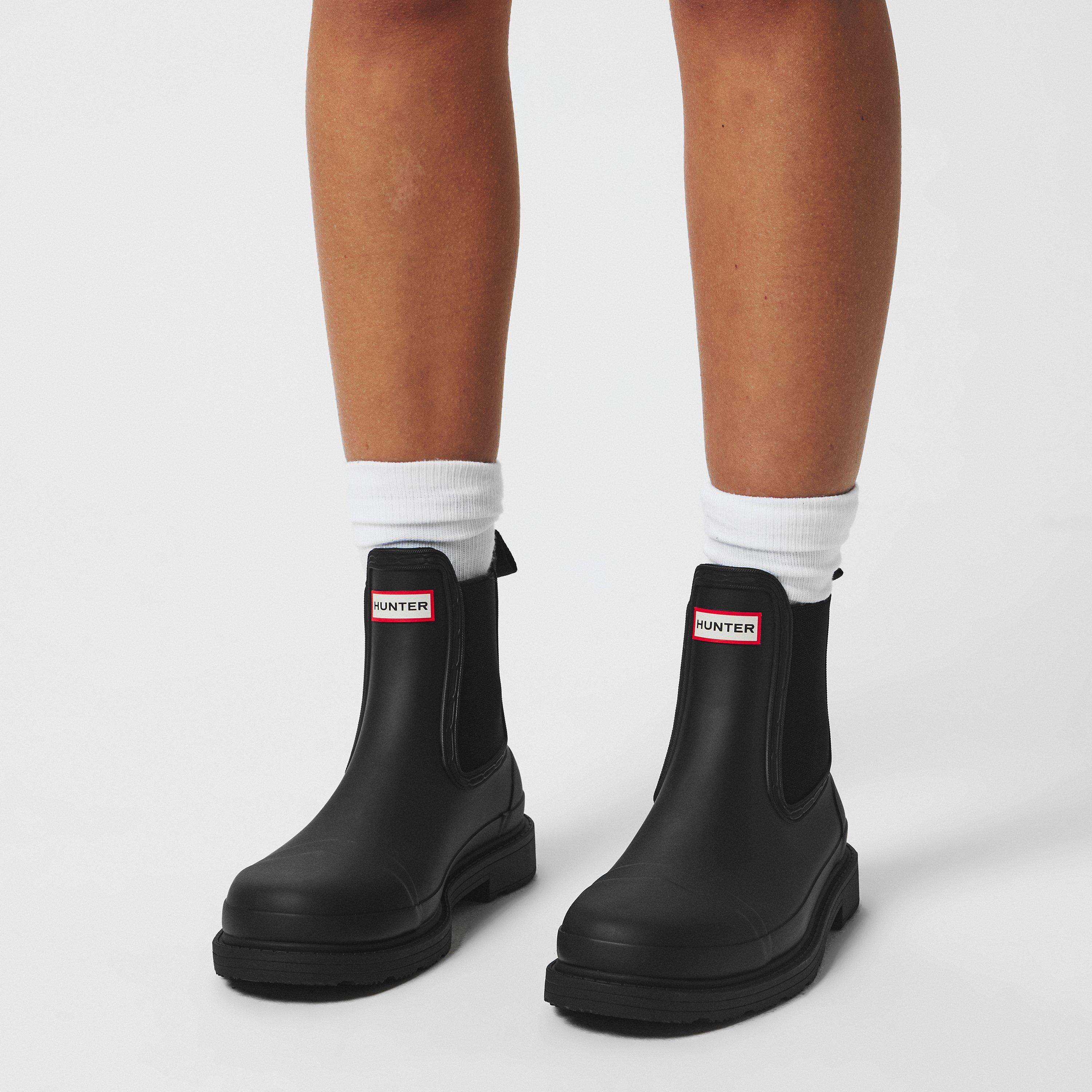 Hunter Comando Chelsea Wellington Boots