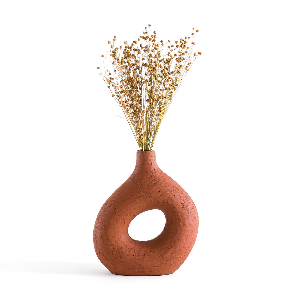 LA REDOUTE INTERIEURS<br>Vaso decorativo de cerâmica Alt.33,5 cm, Kuro