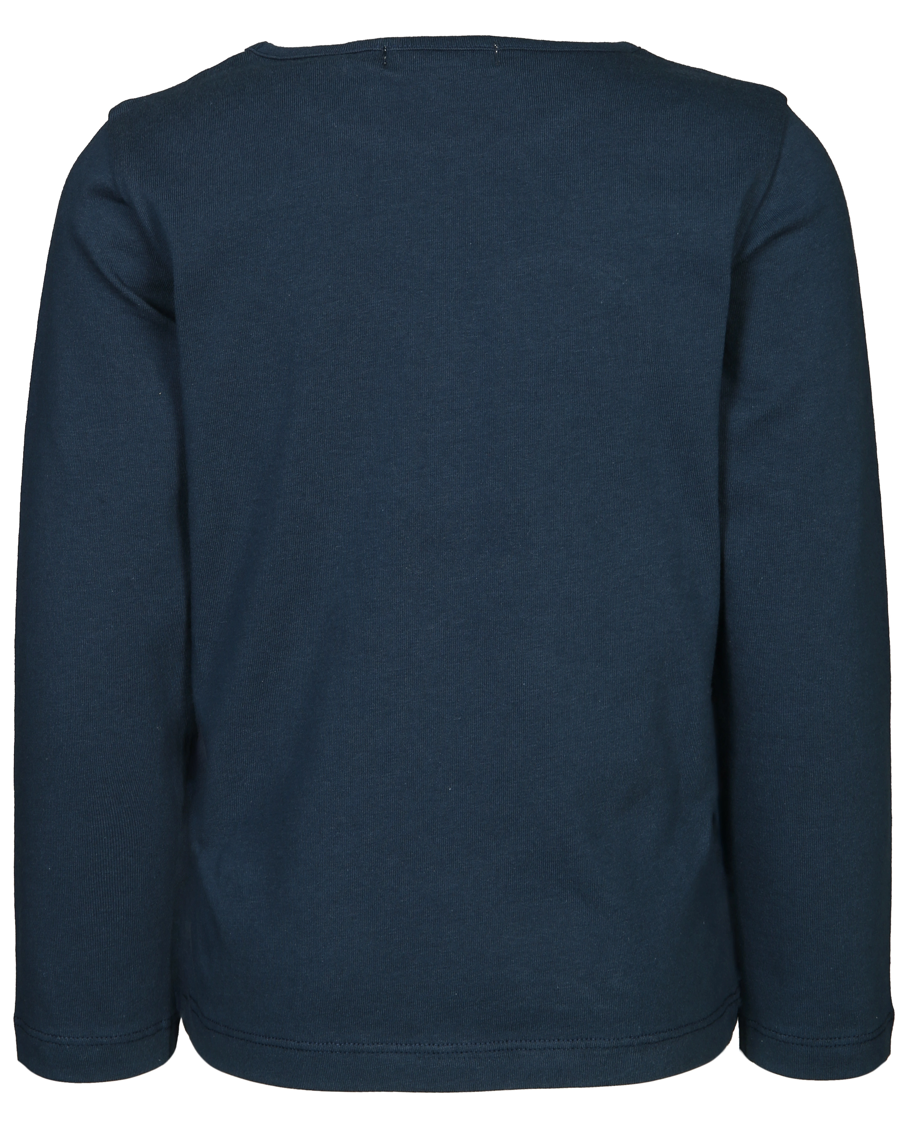 Langarmshirt PAILLETTEN-HERZ in dunkelblau